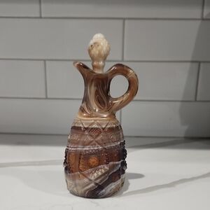 Elegant Imperial End Of Day Glass-Caramel Color